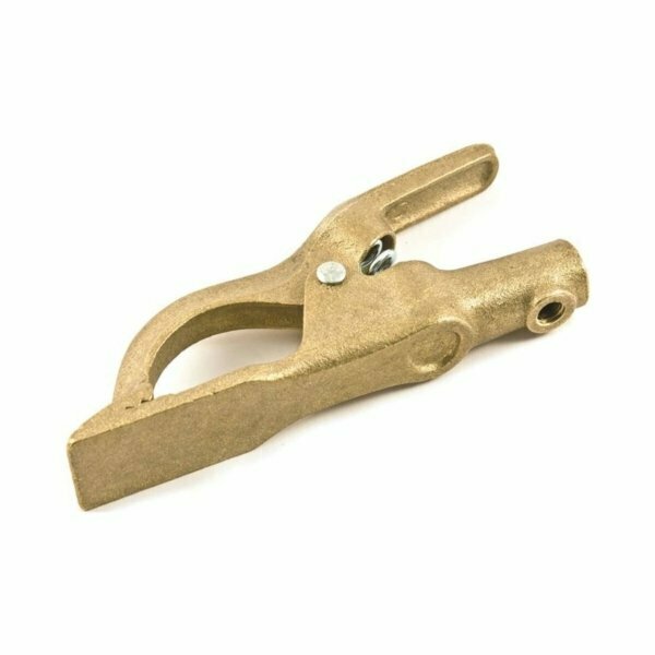Forney Industires Forney Ground Clamp, 1-1/2 in Jaw Opening, #2 Wire, Brass, 300 A 54400